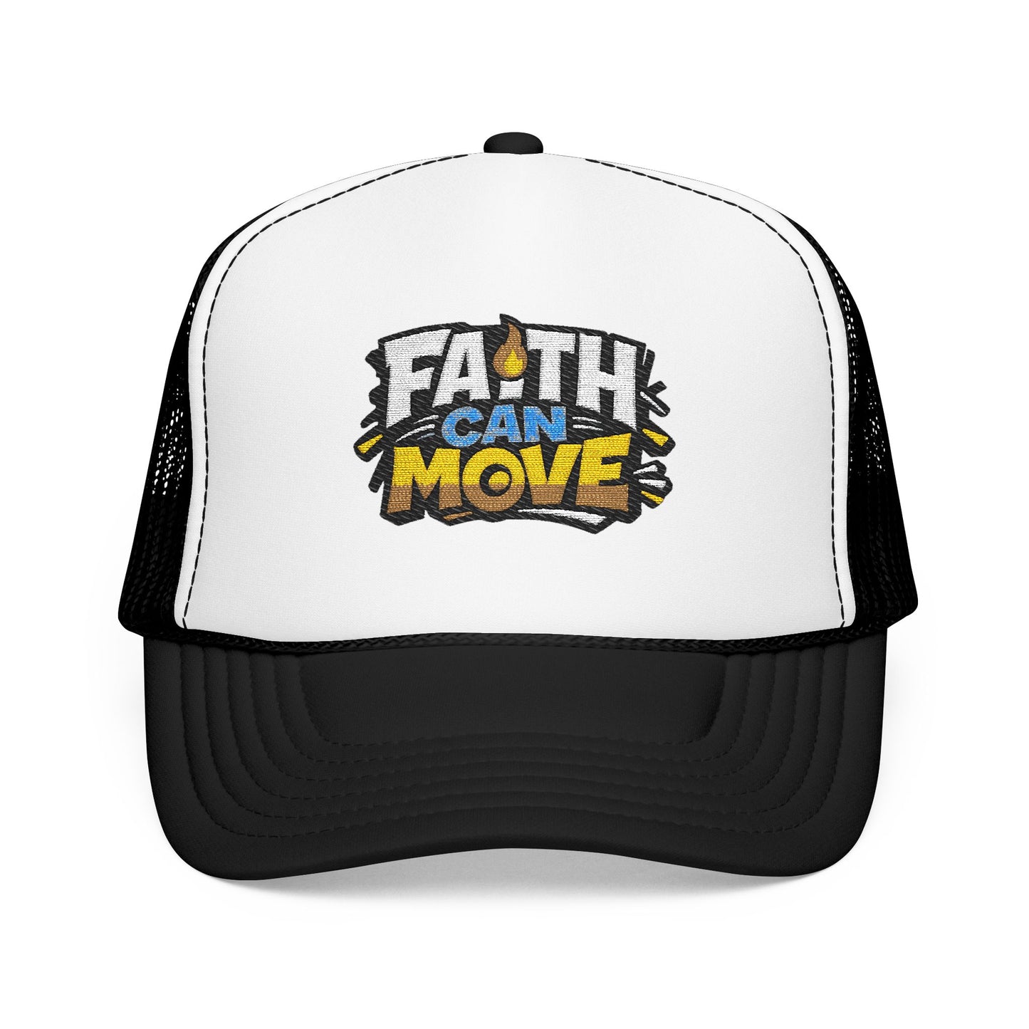 FAITH CAN MOVE Trucker Hat