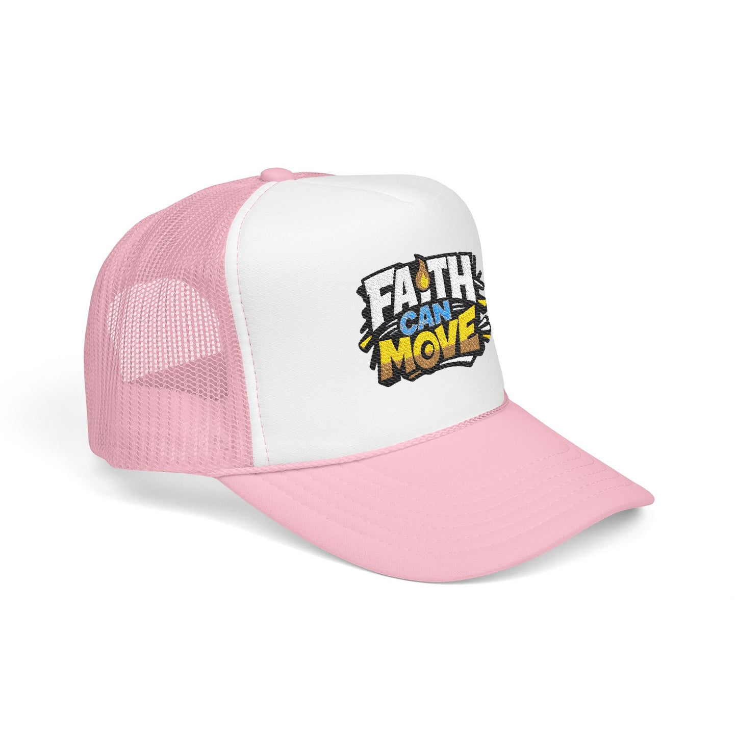 FAITH CAN MOVE Trucker Hat