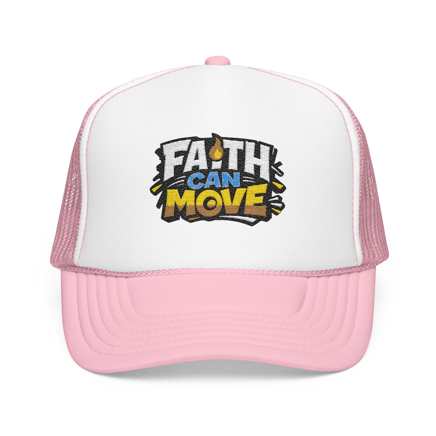 FAITH CAN MOVE Trucker Hat