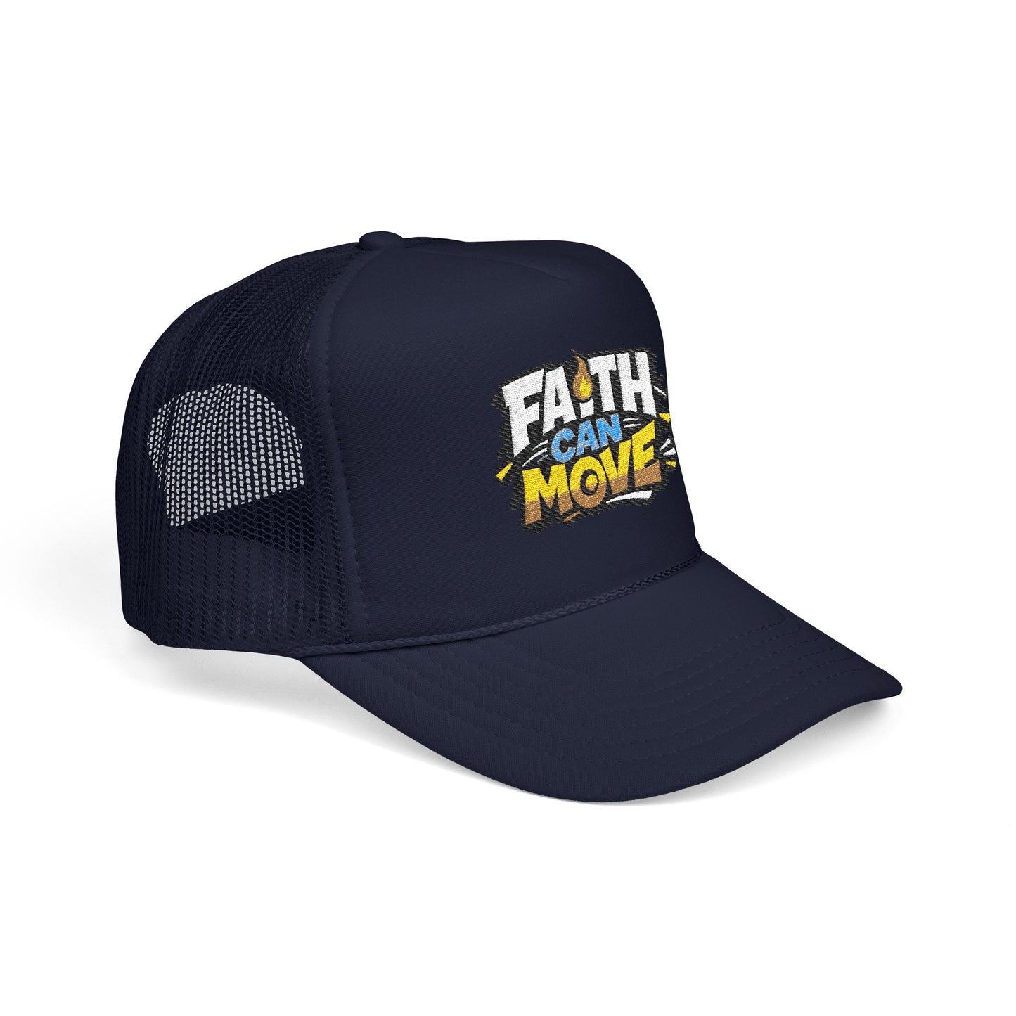 FAITH CAN MOVE Trucker Hat
